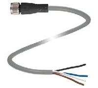 Pepperl+Fuchs 188005 - Scatola per cavi M12, dritta, 3 m, numero di poli: 4 1 pz.