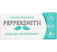 Peppersmith Xylitol Natural English Peppermint Gum 15g