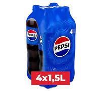 Pepsi - Bevanda Analcolica, senza conservanti aggiunti - 1.5L (Confezione da 4)