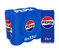 PEPSI Bevanda gassata con estratti vegetali 6 x 33 cl