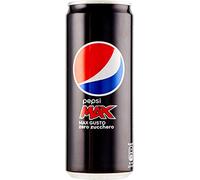Pepsi Cola Max Gusto Zero Zucchero - 48 barattoli per bevande gassate, 330 ml, senza zucchero