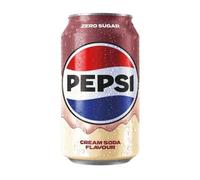 Pepsi Cream Soda Zero Zuccheri Confezione da ml.330 x 24 Lattine