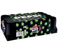 Pepsi Max Lime No Sugar Cola Lattine 24 x 330ml