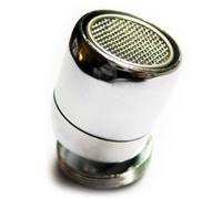 PEPTE Ugello girevole regolabile in ottone cromato M24 maschio 24 mm