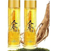 Peptide Anti-Wrinkle Ginseng Serum, Hydration Ginseng Oil Essence Water,Ginseng Extract Liquid,Ginseng Serum for Tightening Sagging Skin Reduce Fine Lines (2 pcs)