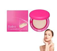 Peptide Bounce Balm Foundation,Idratante,Per pelle matura,Copertura pulita,Naturale,Medio costruibile,Linee sottili sfocate,Liscia la consistenza,Per tutti i tipi di pelle (Avorio, 1)