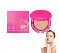 Peptide Bounce Balm Foundation,Idratante,Per pelle matura,Copertura pulita,Naturale,Medio costruibile,Linee sottili sfocate,Liscia la consistenza,Per tutti i tipi di pelle (naturale, 1)