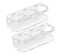 Peptide Holder Case, Medicines Storage Rack, Wall Mounted 3 Slot Organizer