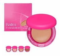 Peptide-Infused Bounce Balm Foundation,Peptide Bounce Foundation,Hydrating,Age-Defying Makeup,For Mature Skin,Natural,Buildable Medium Coverage & Line Blurring,Smooths Texture,All Skin Types (01, 1)