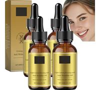 Peptide, olio antirughe, Light Luxury Firming and Anti-Wrinkle Youthful Face Serum, siero rassodante idratante viso per donne, riduce le rughe sottili (4 pezzi)