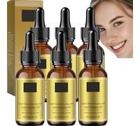 Peptide, olio antirughe, Light Luxury Firming and Anti-Wrinkle Youthful Face Serum, siero rassodante idratante viso per donne, riduce le rughe sottili (6 pezzi)
