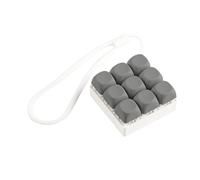 PEPWE 9 interruttori meccanici tester con suoni tattili clic per alleviare l'ansia e concentrarsi formazione con portachiavi antistress strumento