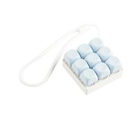 PEPWE 9 interruttori meccanici tester con suoni tattili clic per alleviare l'ansia e concentrarsi formazione con portachiavi antistress strumento