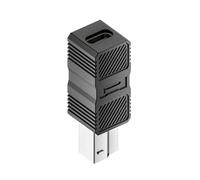 PEPWE Adattatore per stampante USB B USB3.0 Tipo C a B Porta Quadrata Collegamento Convertitore Hard Disk Enclosure Copier Trasferimento Adattatore Portatile USB A A B Converter