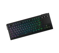 PEPWE Dispositivo di input meccanico con cavo che evidenzia il display visivo e soppressione del rumore a strati per una digitazione rafforzata set di tasti LCD con controllo della scena