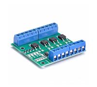 PEPWE Modulo driver scheda amplificatore a 4 vie MOSFET a 4 canali interruttori di attivazione schede controller per motore LED PWM regolatore di velocità del motore
