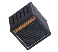 PEPWE Stampato Chitarra Pick Scatola di Immagazzinaggio Simulazione Altoparlante Ornamento Giocattolo Ukulele Accessori Caso di Immagazzinaggio per Musicisti