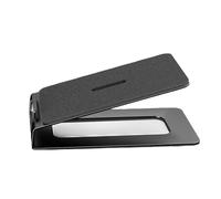 PEPWE Supporto regolabile senza attrezzi Base in acciaio al carbonio Design salvaspazio ottimizza la proiezione del suono in casa/studio Supporto audio regolabile