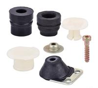 Per 026 024 MS240 MS260 Motosega AV Buffer Mount Kit 1121 790 9901 con tamponi anulari tampone serbatoio e viti in gomma metallo nylon costruzione nero
