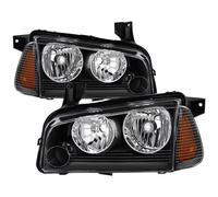 Per 06-10 Caricabatterie Nero Ricambio Fari + Angolo Lampade Rt Se Sxt SRT-8