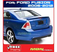 Per 06-12 Ford Fusion Posteriore Tronco Deck Labbro Aletta Dipinta ABS Uh Tuxedo