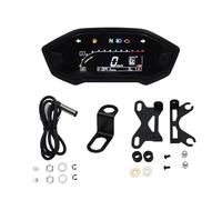 Per 1 2 4 Cilindri Accessori Moto Tachimetro Digitale Universale 10000 RPM Contagiri Cruscotto Contachilometri(TYPE N)