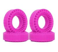 Per 1/24 4 Pezzi Schiume Ruote In Silicone Ad Alta Densità Da 55mm Aggiornamenti Pneumatici Cingolati RC Parti Ricambio Accessori Giocattoli Rc