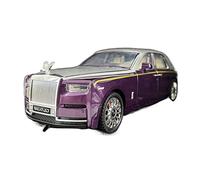 Per: 1:24 Rolls-Royce Phantom Modello Auto Lega Die-casting Auto Giocattolo Metallo Simulazione Di Auto Giocattolo Suono E Luce(B)