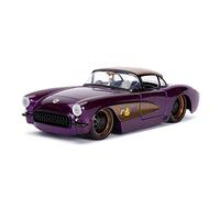 Per: 1:24 Violet Chari 1957 Muscle Scale Die Cast Alloy Cat Girl E Model Car Metal Car