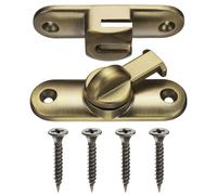 Per 1-Pack Latch a Ribalta, Serratura 90/180° per Porte Scorrevoli [Bronzo]