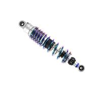 Per 1 PCS 270mm-360mm Moto Posteriore Ammortizzatore Ad Aria Regolabile Sospensione Posteriore Ammortizzatore(350mm Multicolor R)