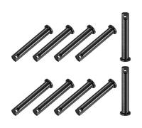 Per 10-Pack Perno a Cerniera Monoforo M8x50mm in Acciaio al Carbonio