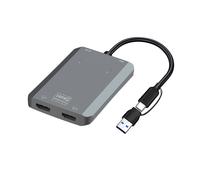 Per 1080p Adattatore Doppio Monitor USB C USB A 3 0 per Maggiore Produttività