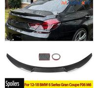 Per 12-18 BMW Serie 6 Gran Coupe F06 M6 Carbon M4 Style Spoiler per bagagliaio posteriore ABS