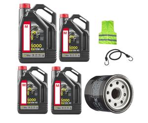 PER 1583 FLSTC HERITAGE SOFTAIL CLASSI TAGLIANDO PER MOTO CAMBIO OLIO 10W40 50