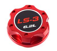 Per 16-19 C7 Corvette Rosso Billetta Anodizzato Racing Olio Cappello Filler LS3