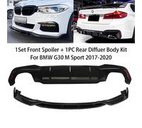 PER 17-20 BMW G30 DIFFUSORE POSTERIORE SPOILER SOTTO PARAURTI ANTERIORE SPLITTER