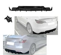 Per 17-22 Tesla Modello 3 Posteriore Paraurti Diffusore Aprons Labbro 3 Pz Paint
