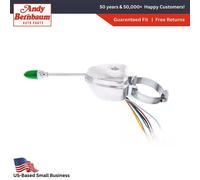 Per 1920-1950 Rat Asta 6V Cromo Giro Signal Interruttore Morsetto & Flash Fuse