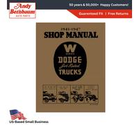 Per 1941-1947 Dodge Truck Manuale Di Servizio Della Fabbrica Libro Letteratura.