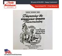 Per 1946-1954 Dodge Chrysler Desoto Manuale Negozio Fluido Disk & Semi Auto