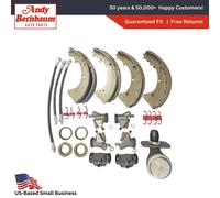 Per 1956 Chrysler Des Completo Cilindro Maestro Freno & Tubi Ricostruzione Kit