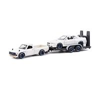 Per 1973 Datsun 620 Pick-UP Skyline R34 GT-R 1 24 Veicoli Pressofusi Statici Collezione Modello Auto Sportive Giocattoli
