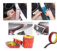 Per 2,97 €/ M Fronte-Retro Nastro Carrozzeria Modellismo Parti Cromate LED - 3M