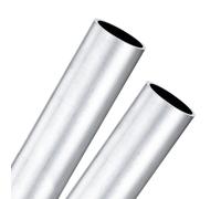 Per 2-Pack Tubo Rotondo in Alluminio 6063, 19x22mm(IDxOD) 250mm Lungo