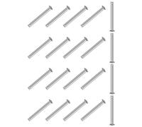 Per 20-Pack Spinotti M6 x 60mm in Acciaio Inossidabile