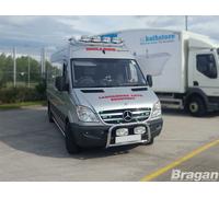 Per 2006 - 2014 Mercedes sprinter Cromo Superiore Anteriore Griglia Orlo Set