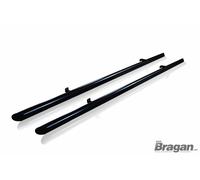 Per 2007 - 2016 peugeot expert tepee Swb Acciaio Nero Barre Laterali Passo Tubi