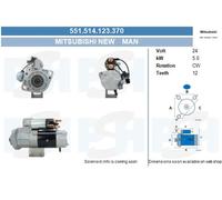BV PSH 551.514.123.370 Motorino avviamento