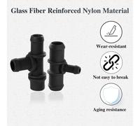 Per 2010-2013 Ford Transit Collegamento 2PCS Riscaldamento Calze Tee KH623 Nuovo